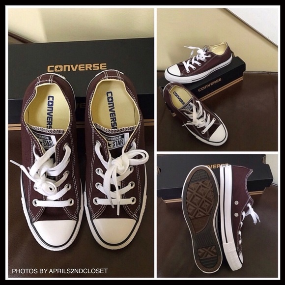 CONVERSE CHUCK TAYLOR LOW OX OXFORD SNEAKERS - Picture 4 of 8